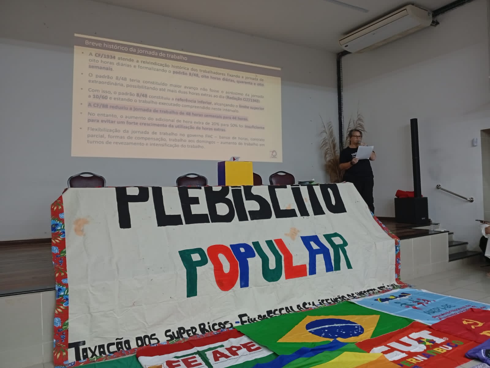 Recife-PE: curso estadual de formação de multiplicadores do plebiscito popular